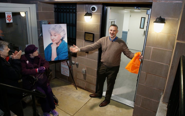 Ali Forney Center Executive Director Carl Siciliano attends the Bea Arthur Residence dedication on Nov. 30, 2017.