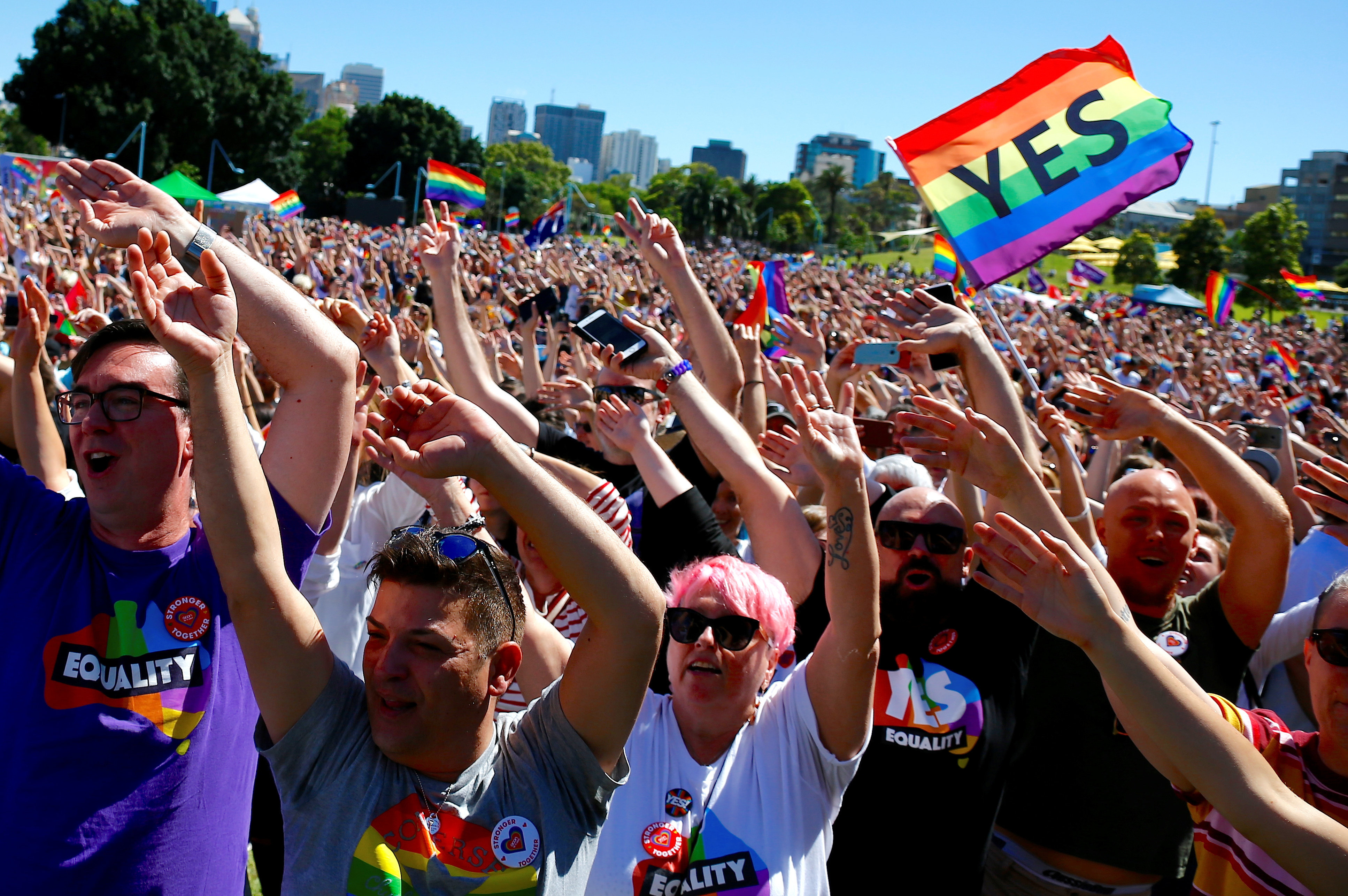 Australia Celebrates As Parliament Approves Same-Sex Marriage | HuffPost