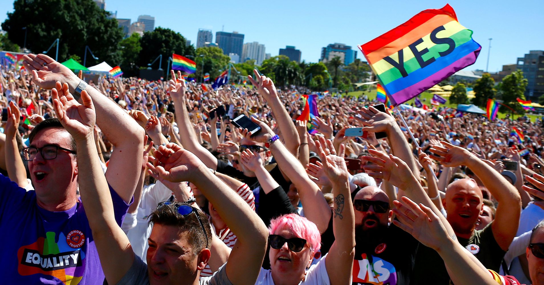 Australia Celebrates As Parliament Approves Same Sex