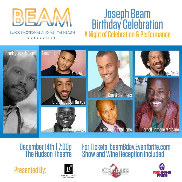 Joseph Beam Celebration in Los Angeles, December 14th, 2017