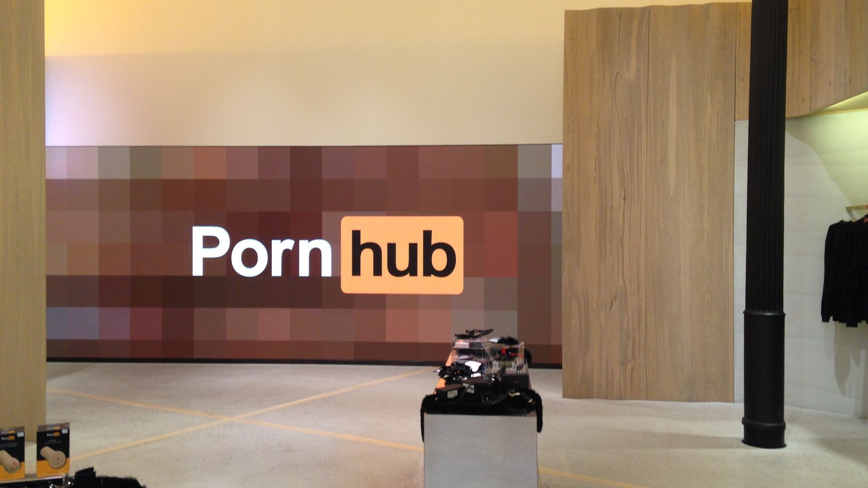 Pornhub Schoolgirl - Grooming the Next Generation of #MeToo Predators: Sleek Pornhub Storefront  Pops Up in SoHo | HuffPost Contributor