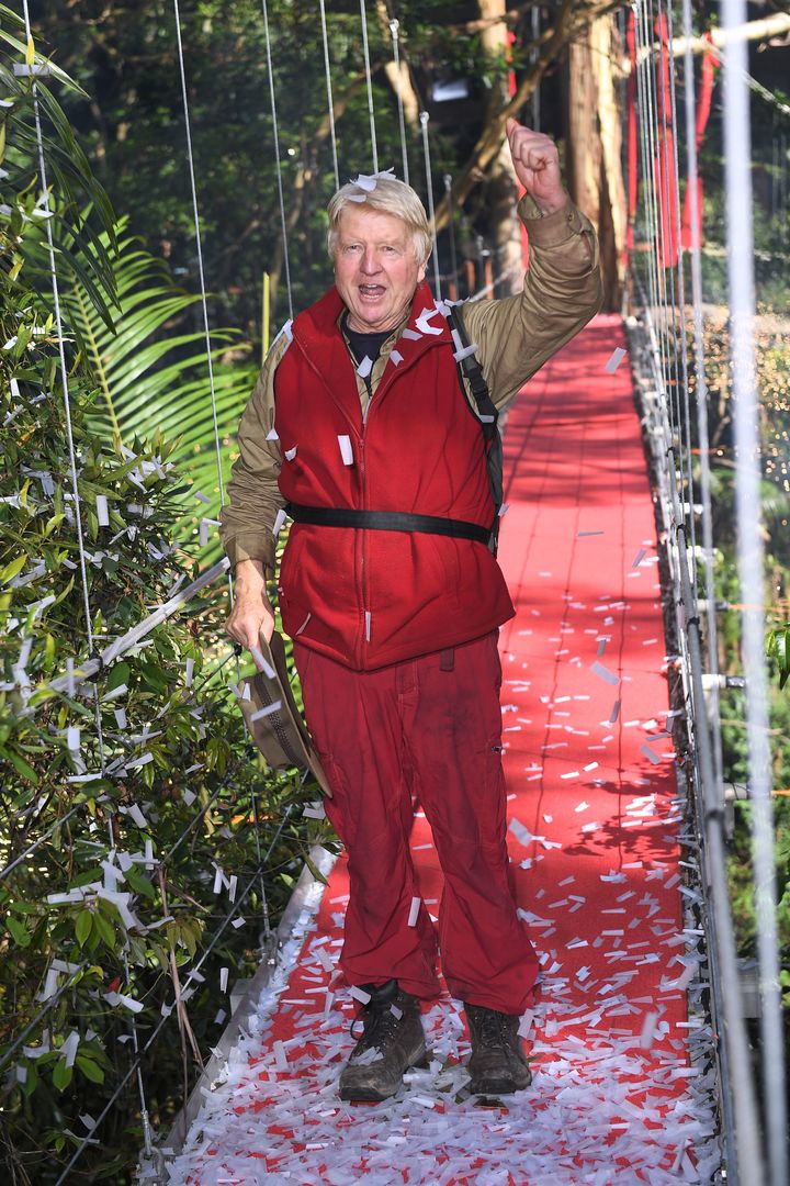 Stanley Johnson was the fifth person to be voted out of the jungle