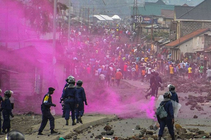 Political violence in the Democratic Republic of the Congo, September 2016