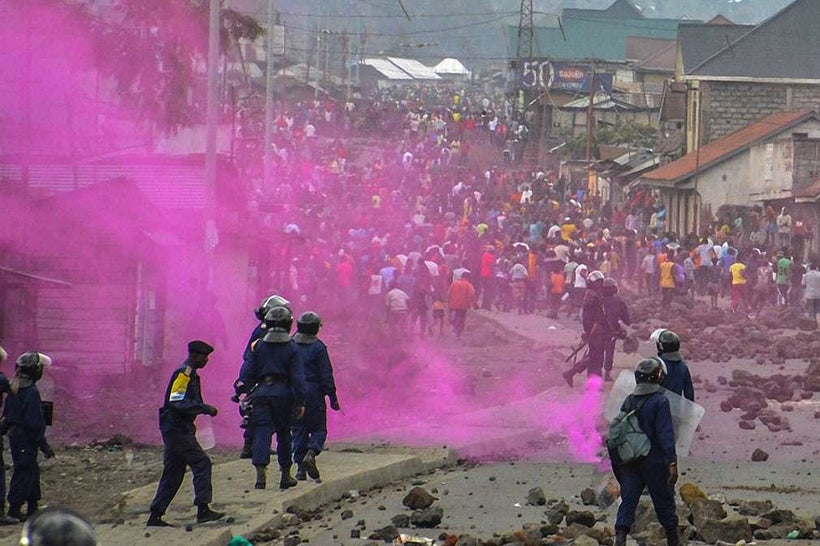Political violence in the Democratic Republic of the Congo, September 2016