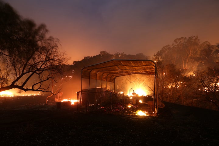 The Thomas fire has cut a 20-mile swath, claiming homes in its path. Air quality from Santa Barbara to Santa Monica has been awful. My house was covered with ashes and dense smoke from this fire, even though it's 50 miles away.