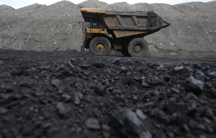 The Black Butte coal mine outside Rock Springs, Wyoming.