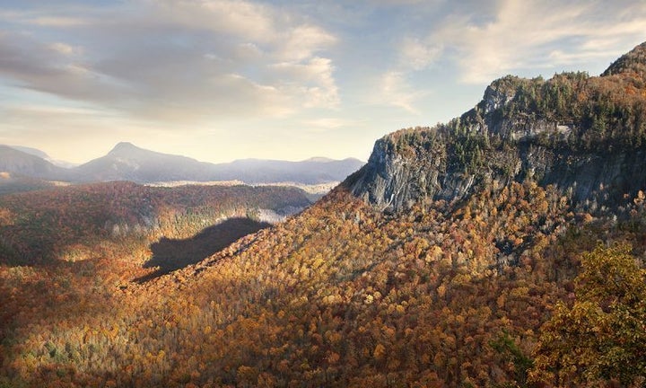 <p>Shadow of The Bear near Highlands, NC</p>