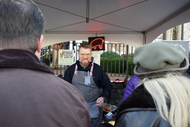 <p>Wine goggles at the Highlands Food & Wine Festival</p>