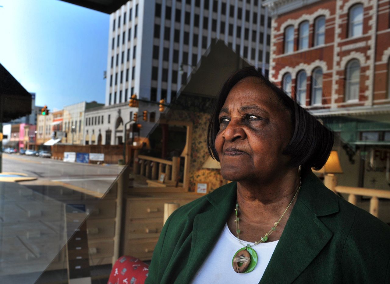 Georgia Calhoun, 81, has worked to get Anniston to formally recognize it's racist history.