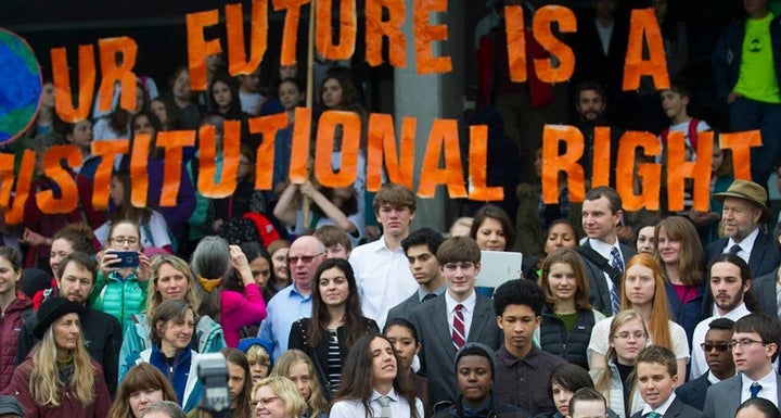 On Monday, before a panel of three federal judges, a group of young Americans will argue that they should be able to take the government to trial next February for failing to take adequate action against global climate change. A Justice Department attorney will argue against them. 