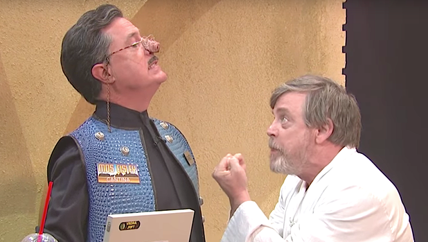 Mark Hamill Lets Stephen Colbert Live Out His 'Star Wars' Dream