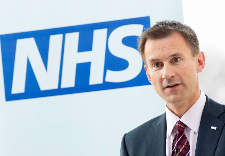 Jeremy Hunt and Stephen Hawking have clashed in the past over the NHS