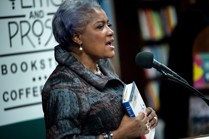 Donna Brazile, former interim DNC chair, speaks about her book, "Hacks," in November. Brazile's book added to pressure on the commission to recommend major changes.