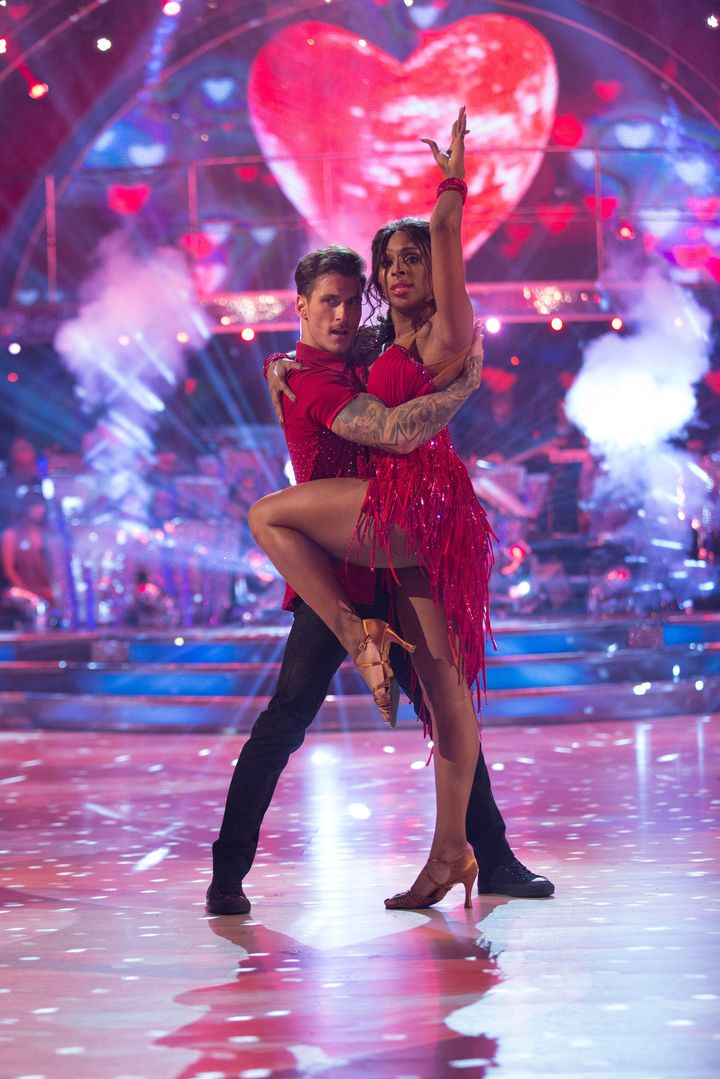 Alexandra and Gorka put on a showstopping performance