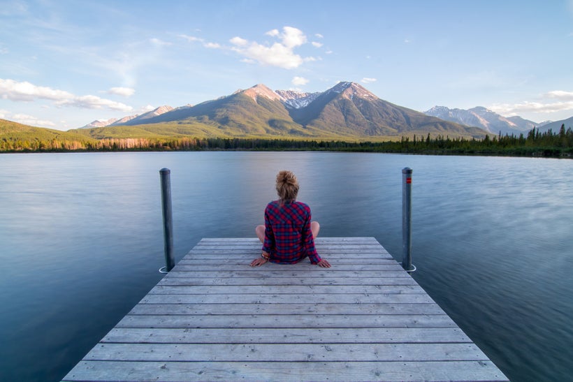 The yogi breathes deep and long and meditates in a song of mantric depth.
