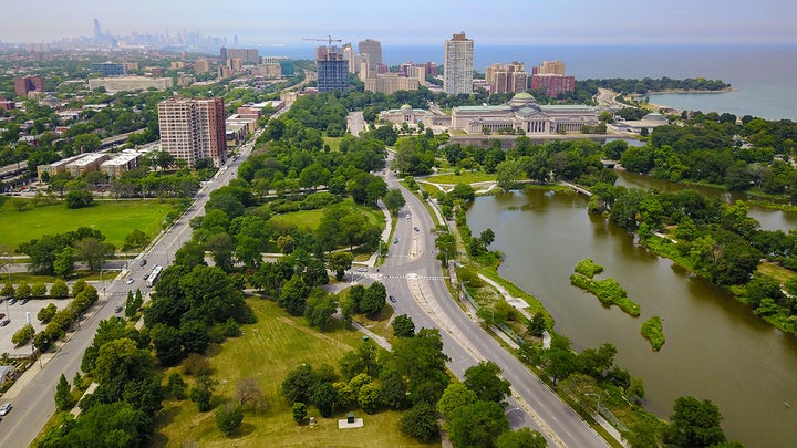 <p>Jackson Park, Chicago, IL. Photo © Steven Vance.</p>