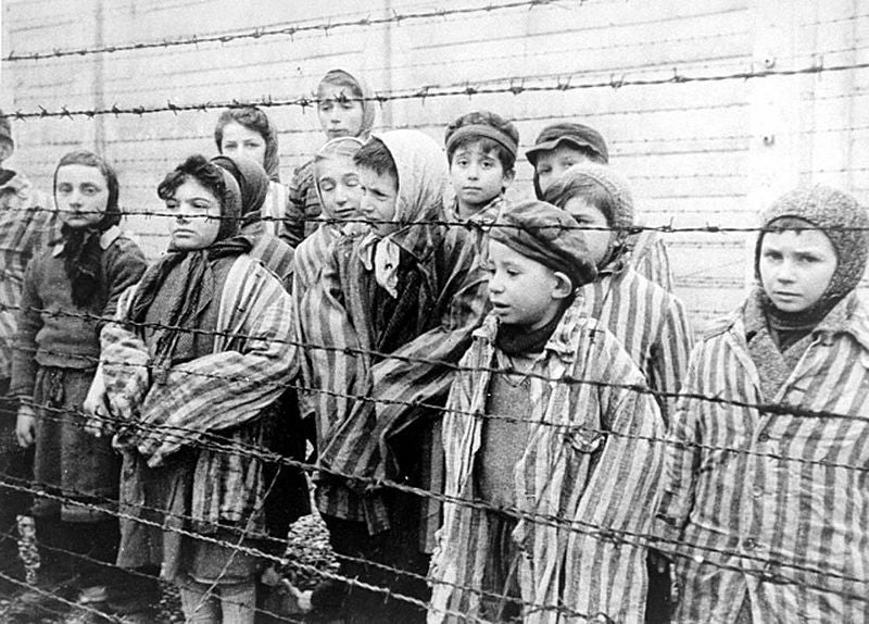 Children survivors of Auschitz