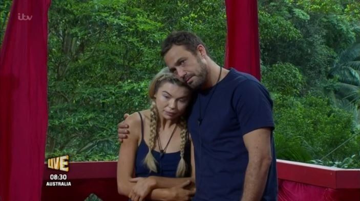 Georgia Toffolo and Jamie Lomas battled it out in the 'I'm A Celebrity' final