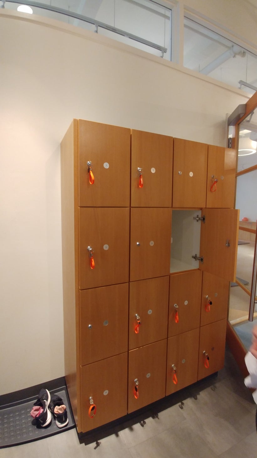 FREE lockers with key