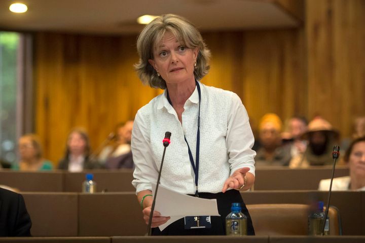 Council leader Elizabeth Campbell will not be attending Thursday's memorial service, at the request of Grenfell families.