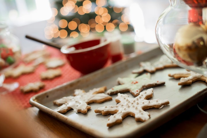 We asked members of the HuffPost Parents community about their holiday traditions that don’t focus on toys. Baking goodies together was a popular idea.