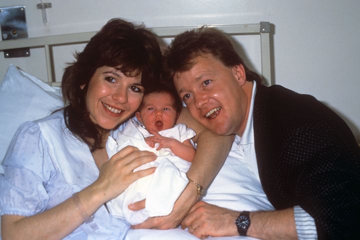 Keith and Maggie with their daughter Rose