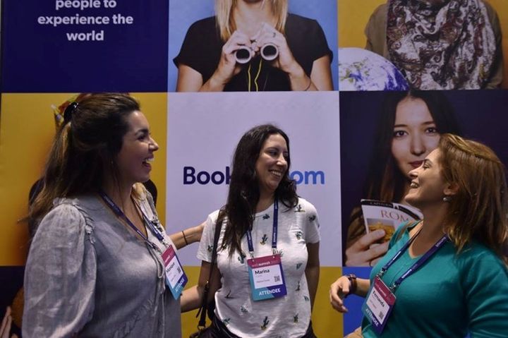 Booking.com sponsored the Women in Tech Track at WebSummit because of a belief that diversity of all kinds enriches the company’s culture as well as the ability to create the best experience for customers. 