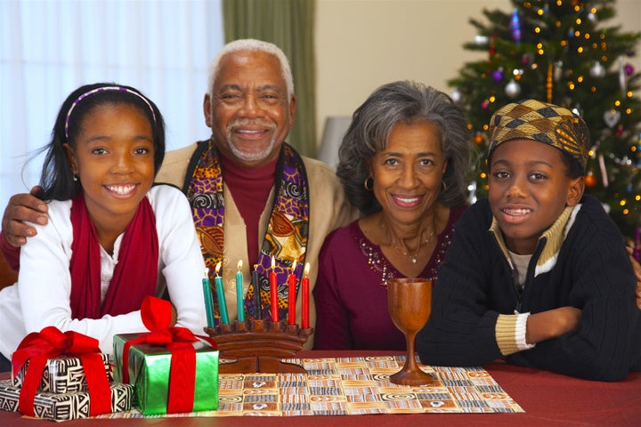 Keep it simple. Start off with adding one small tradition from the celebration of Kwanzaa each year. 