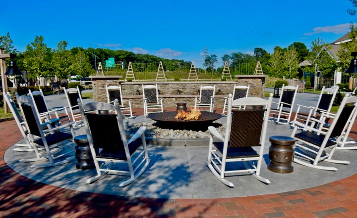 <p>Fire Pit Inn at Chesapeake Bay Beach Club Kent Island MD</p>