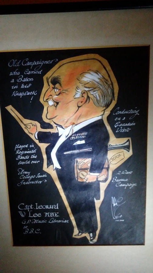 <p><strong><em>Captain Leonard Lee, “Old Campaigner who carried a baton in his knapsack” </em></strong></p>