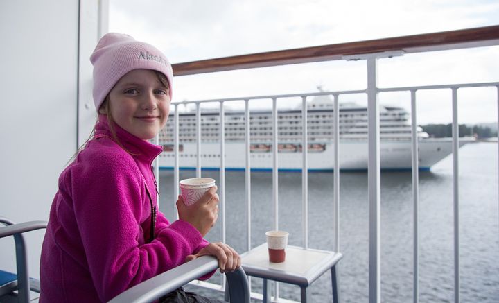 <p>Balcony aboard the Norwegian Sun. </p>