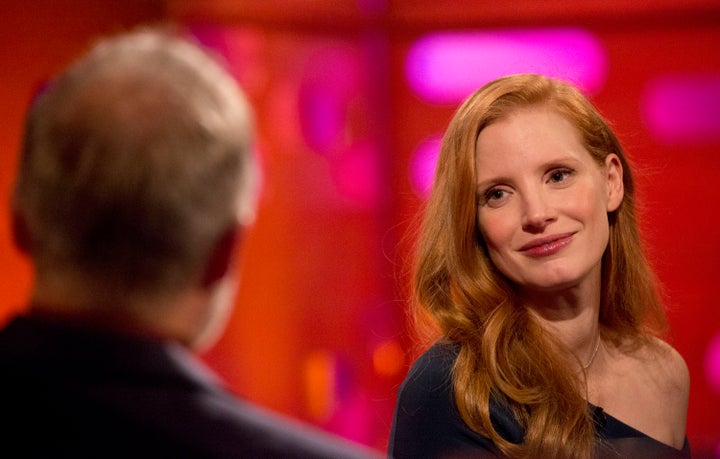 Chastain on "The Graham Norton Show."