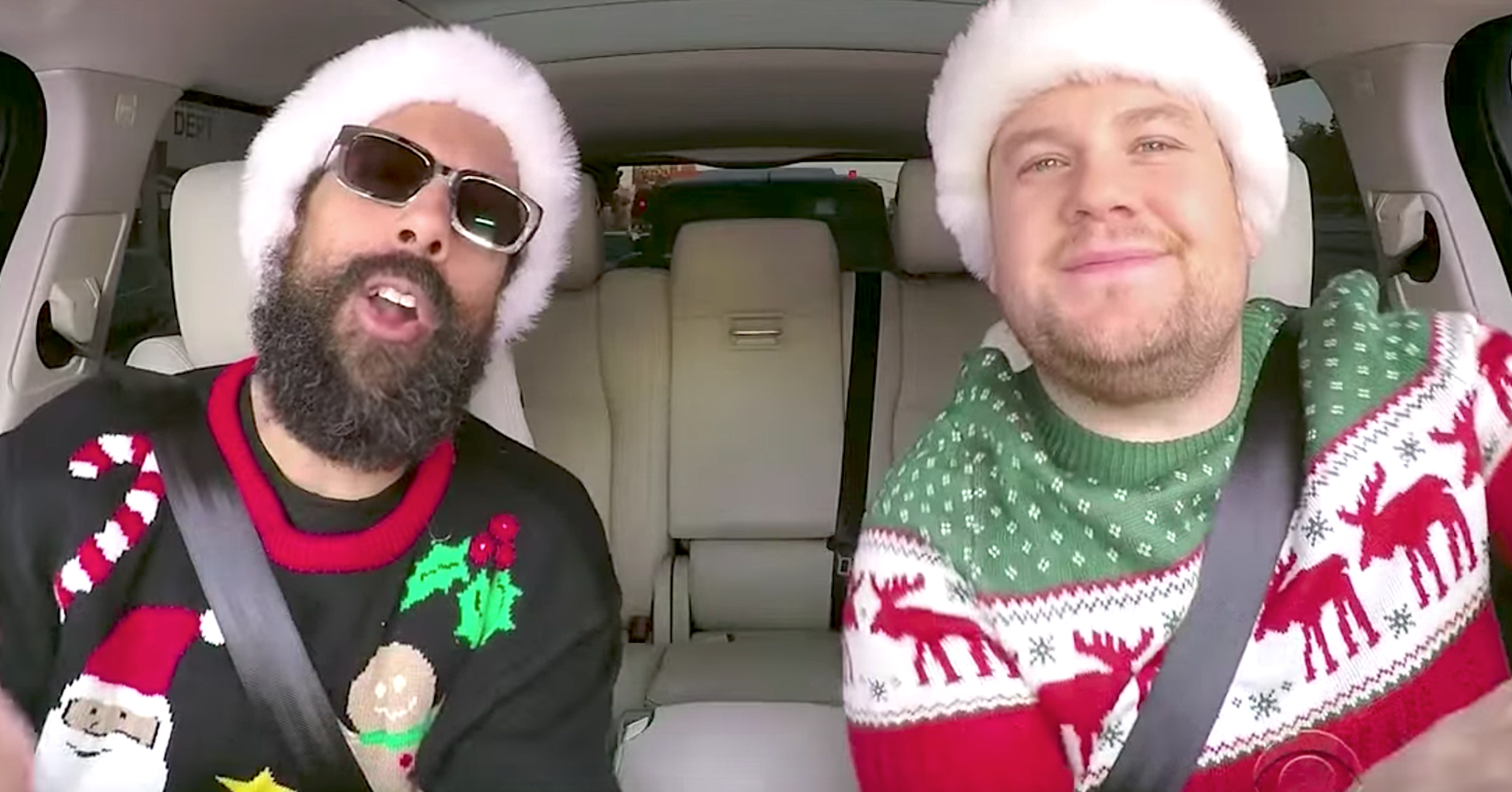 This Star-Studded 'Carpool Karaoke' Will Definitely Get You In The Holiday Mood This Star-Studded 'Carpool Karaoke' Will Definitely Get You In The Holiday Mood