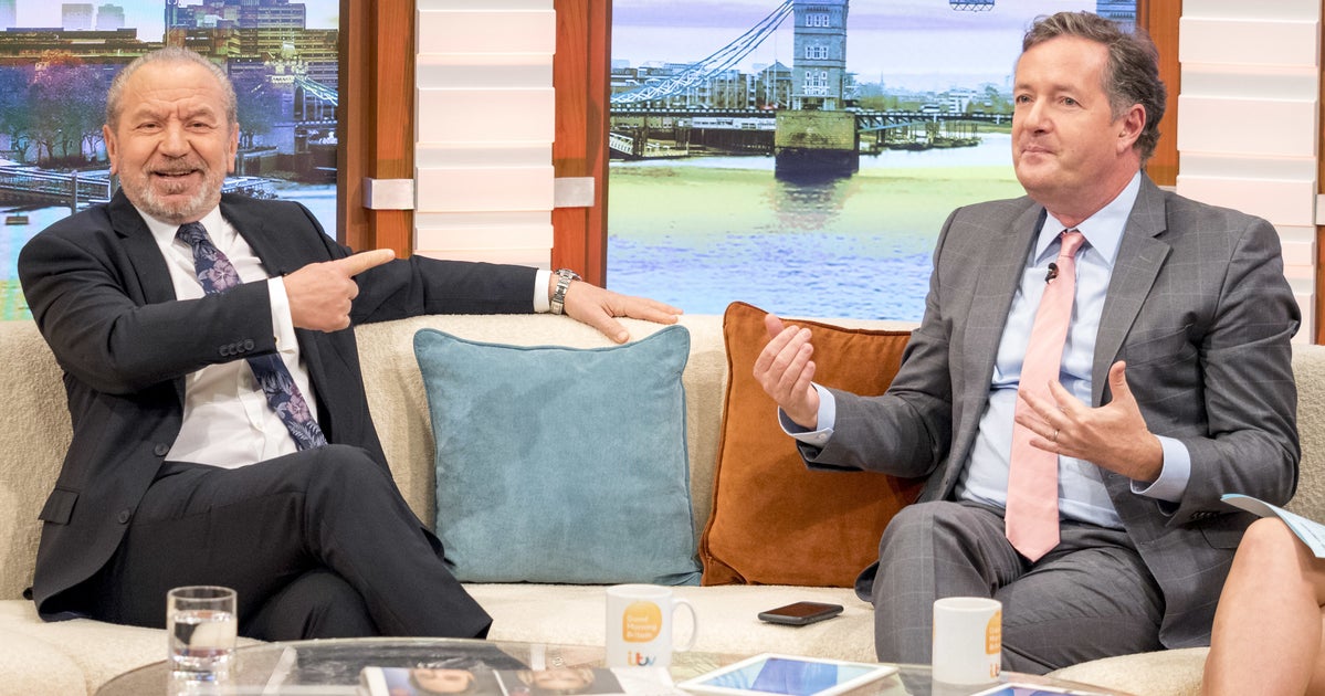 Piers Concedes Defeats To Lord Sugar, As 'The Apprentice' Star Wins 'Good Morning Britain