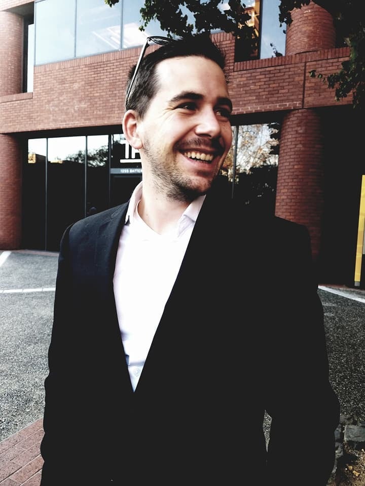 The start-up accelerator and global brander outside his San Francisco investor roadshow