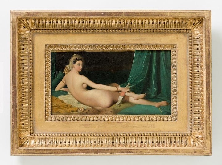 Odalisque by Jean-Auguste Dominique Ingres, 1830