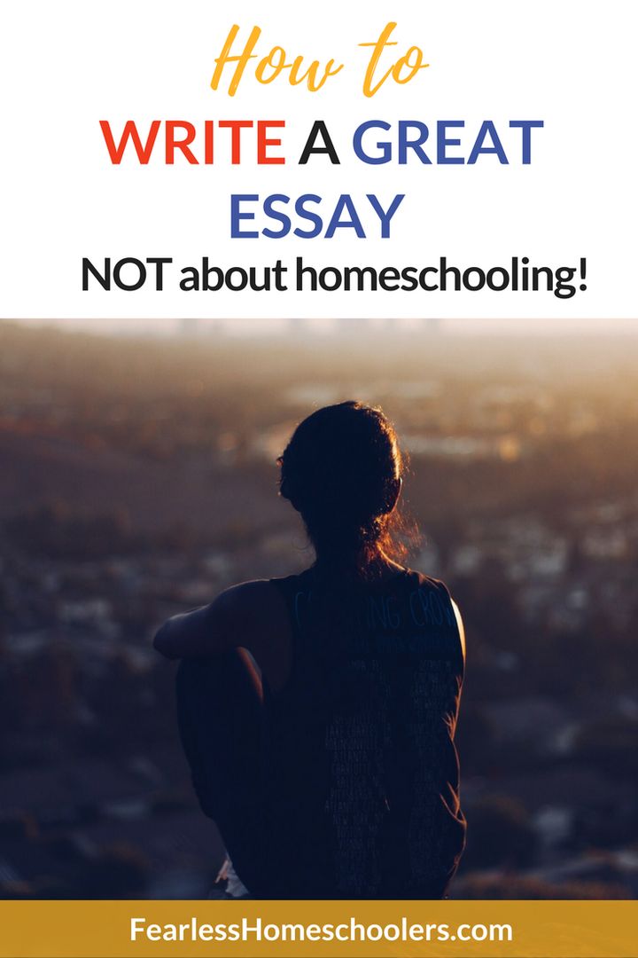 college essay about being homeschooled