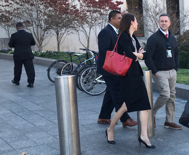 Police Det. Gregg Pemberton (right) has served as the lead investigator of the violence that occurred during the inauguration of Donald Trump as president. 