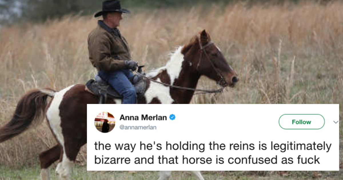 People See A Lot To Criticize In Roy Moore's Form On Horseback ...