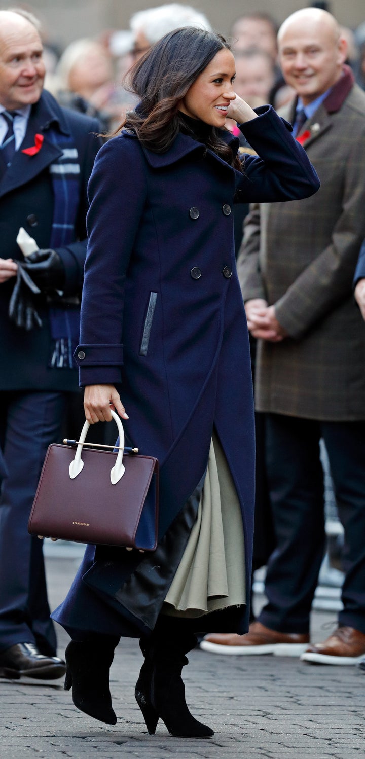 Meghan Markle's Strathberry Leather Bag Is Being Auctioned For Charity