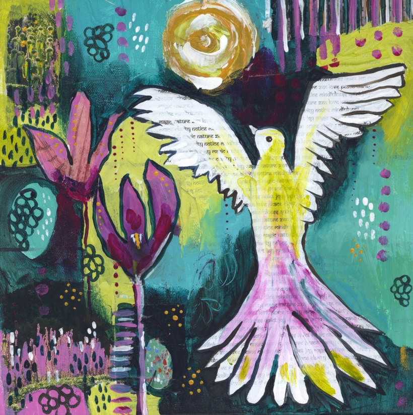 Illustrated by Clare Wasserman for the book “My Mindful Book of ABC’s” www.peaceplaceforkids.com
