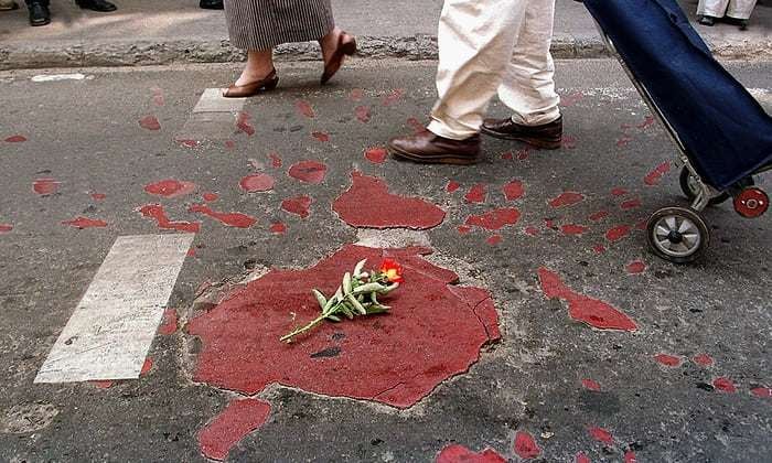 <p>A society still recovering from a rain of bullets </p>