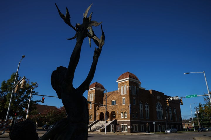 The 16th Street Baptist Church in Birmingham, Alabama.