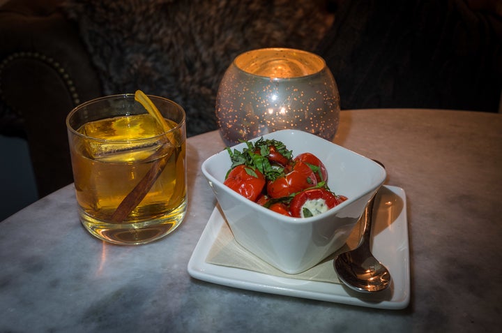 <p>A Fall Old Fashioned features maple and pecan bitters</p>