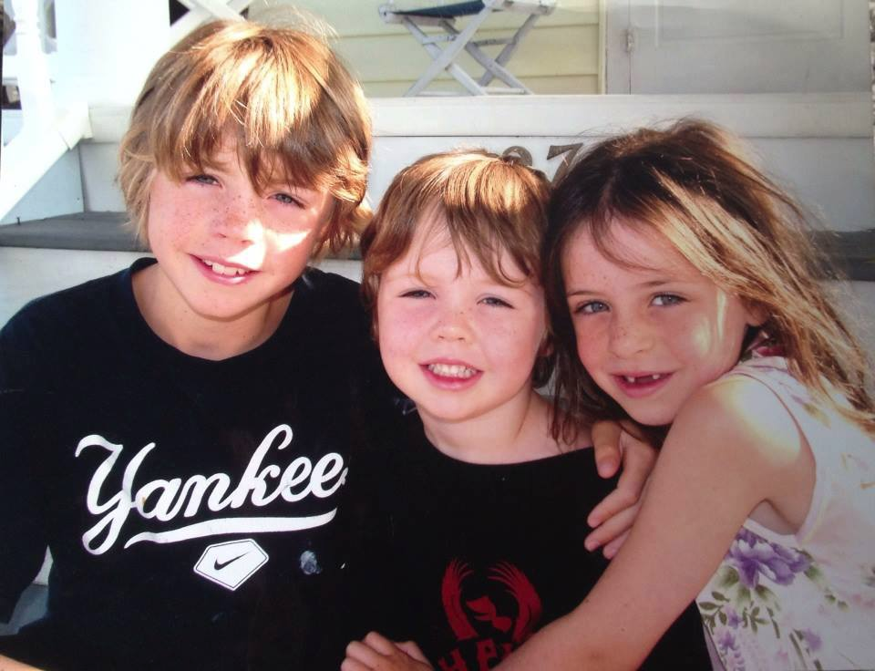 Daniel Barden (middle) loved his big brother, James, and sister, Natalie.