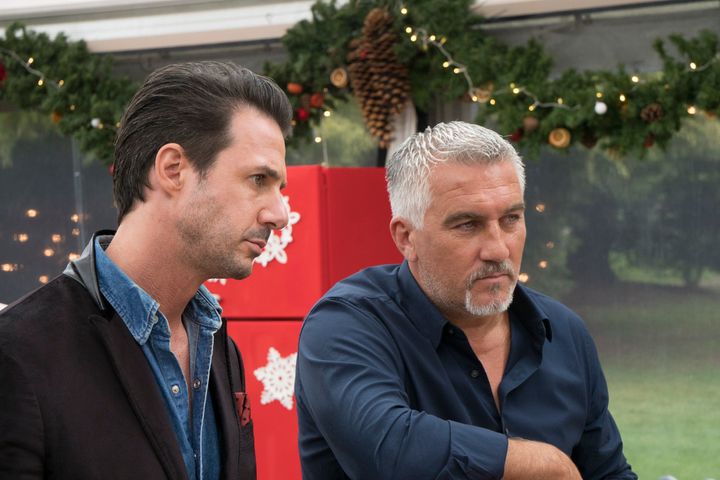 Johnny Iuzzini and Paul Hollywood