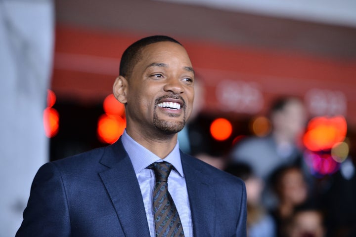 Will Smith at the premiere of "Bright."