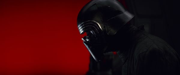 Kylo Ren (Adam Driver) in Star Wars: The Last Jedi