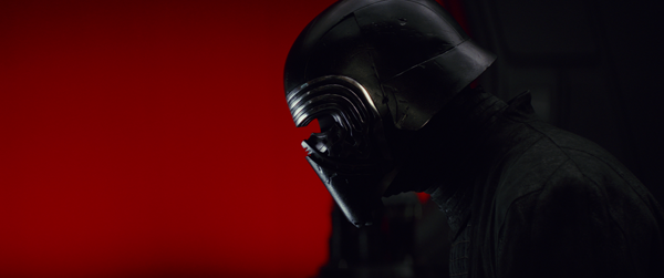 Kylo Ren (Adam Driver) in <em>Star Wars: The Last Jedi</em>