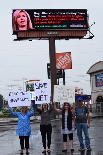 billboards billboard messages congress target hometown members states